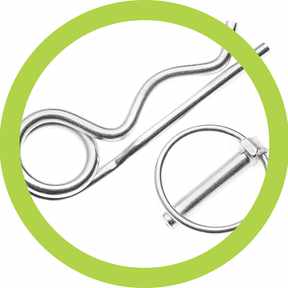 Goupilles beta, fendue et clips - inox