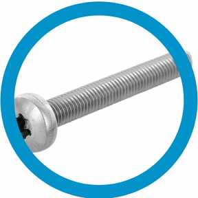 Schrauben mit metrischem ISO-Innensechsrund (Tx) Gewinde - 10.9