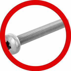 Tornillos con rosca métrica ISO con cava hexalobata (Tx) - 8.8