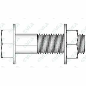 ISO EN 14399 / 4 boulon de charpente à serrage précontraint type hv