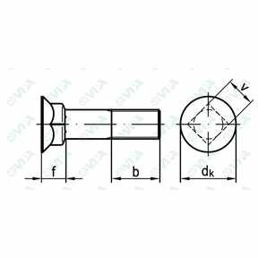 DIN 608, UNI 6104 sim pflugschrauben