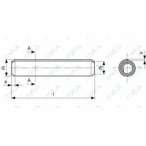 DIN 7343, ISO 8750, UNI 6875 Spine elastiche a spirale