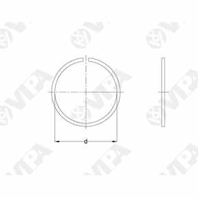  Circlips for shafts SW