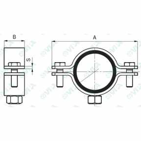  Collari inox isofonici