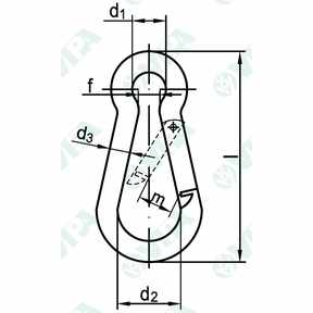 DIN 5299 Snap hooks