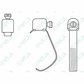  open worm drive clip