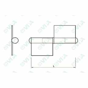  Two-wing hinges for window frames