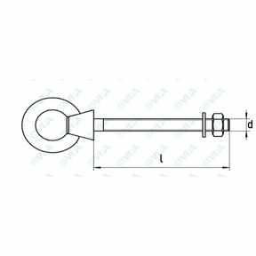  Boulons avec œil