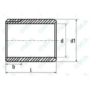 DIN 2982 Partially threaded welding nipples