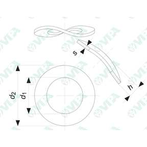 DIN 137 B, UNI 8840 B wave spring washers