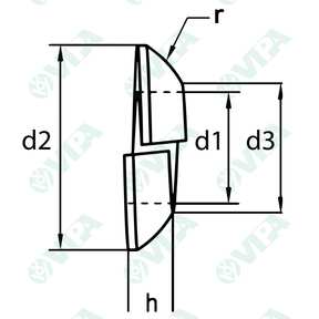 DIN 74361 C Rondelle elastiche conica spaccata (grower) per ruote