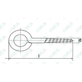  Tornillos de ojal