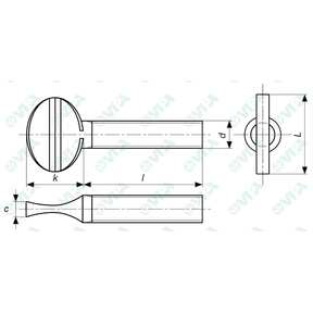  Tornillo viola