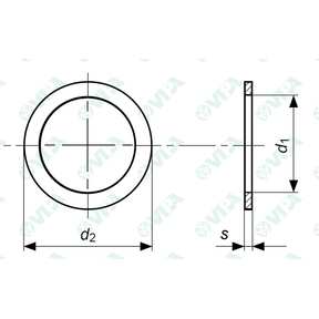 DIN 988 SS abstandsringe