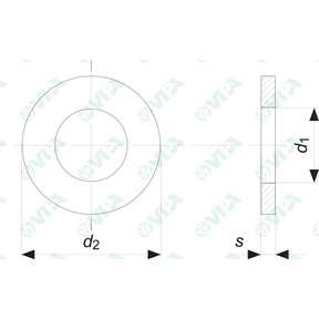 DIN 7603 A arandelas de estanqueidad de cobre/aluminio