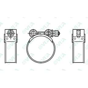  heavy duty hose clamp super