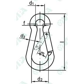 DIN 5299 Karabinerhaken