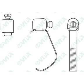  open worm drive clip