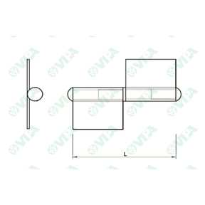  Two-wing hinges for window frames