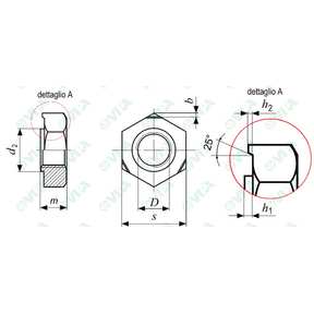 DIN 929 tuercas soldables hexagonales