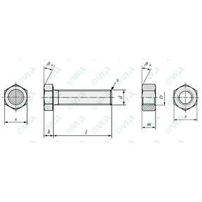 ISO EN 15048 Bulloneria strutturale  (vite TE + dado)